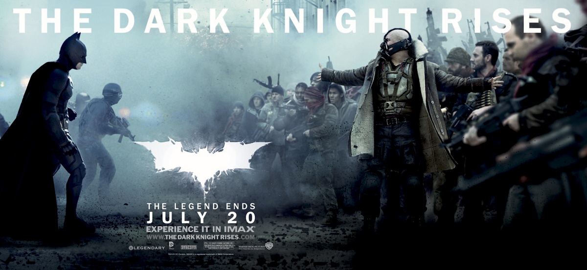 The Dark Knight Rises Banner Poster
